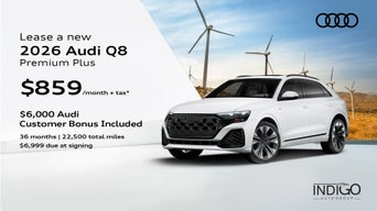 2026 Audi Q8 quattro Premium Plus parked front facing