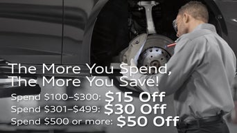 The More You Spend, The More You Save!