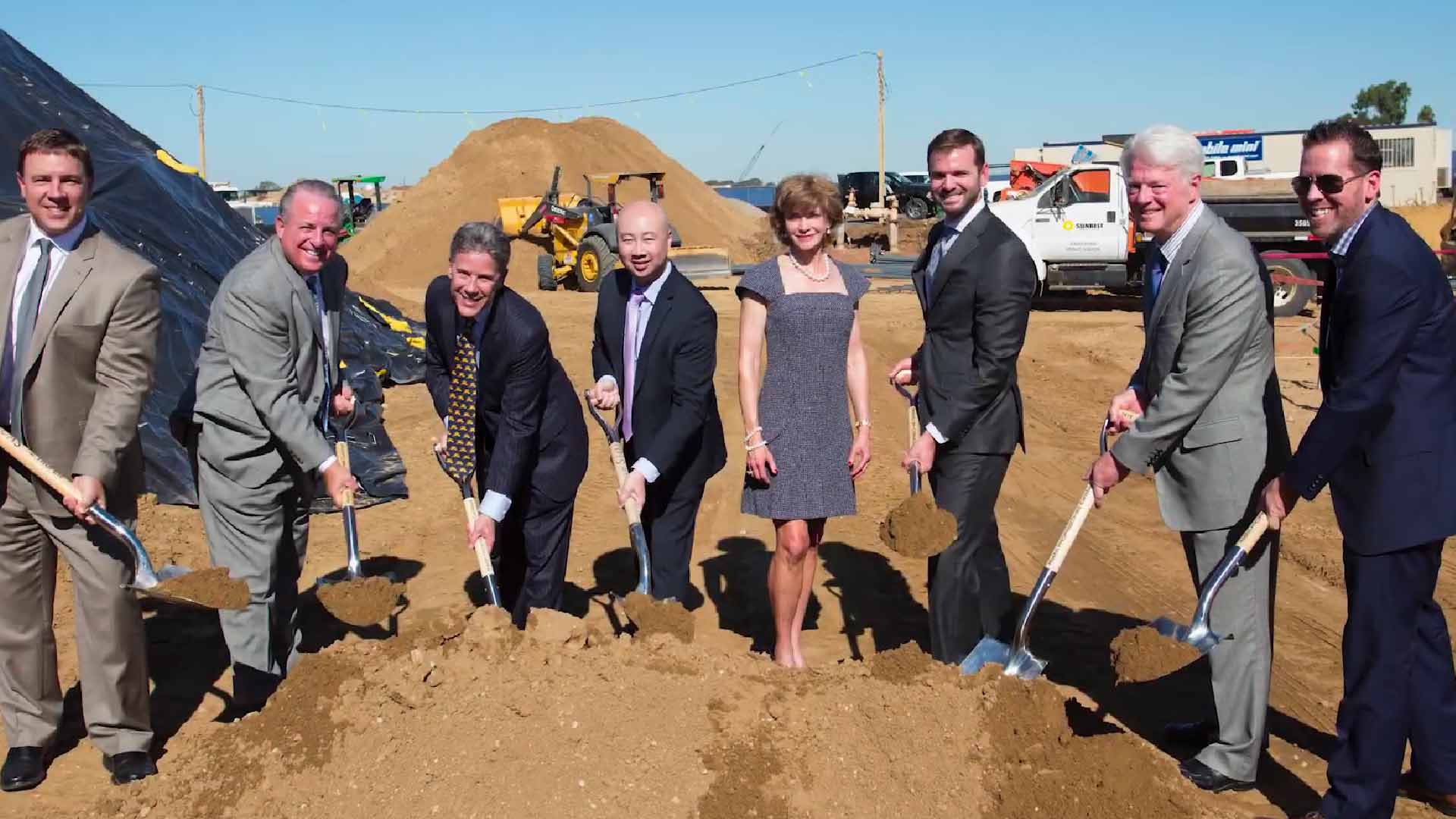 the groundbreaking ceremony for Audi Temecula