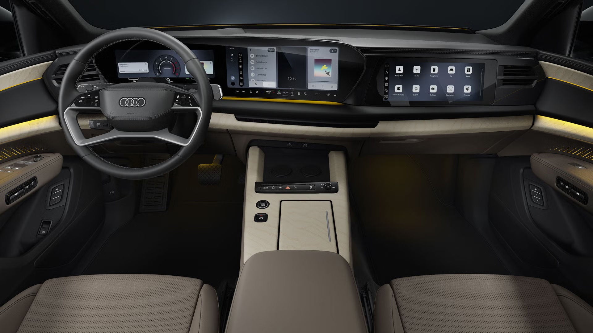 Audi Q9 Dashboard
