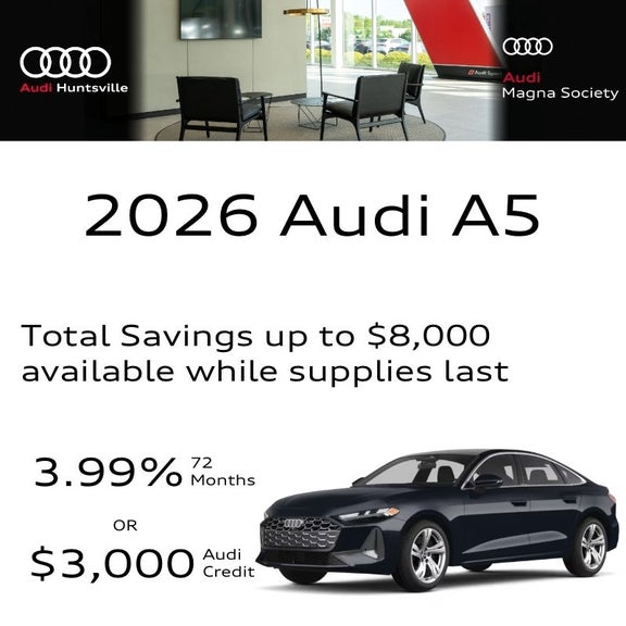 Audi A5 offer.