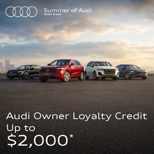 Audi Loyalty offer