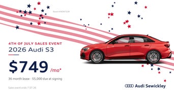 2026 Audi S3 lease special
