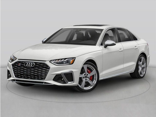 Audi S4 display model on rotating floor