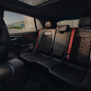 Interior of Q8 back row