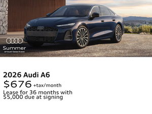 2026 Audi A6 July Special from Audi San Jose