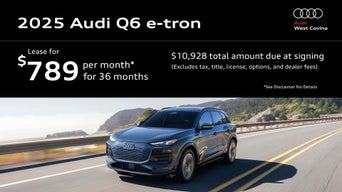 2025 Audi Q6 e-tron Specials