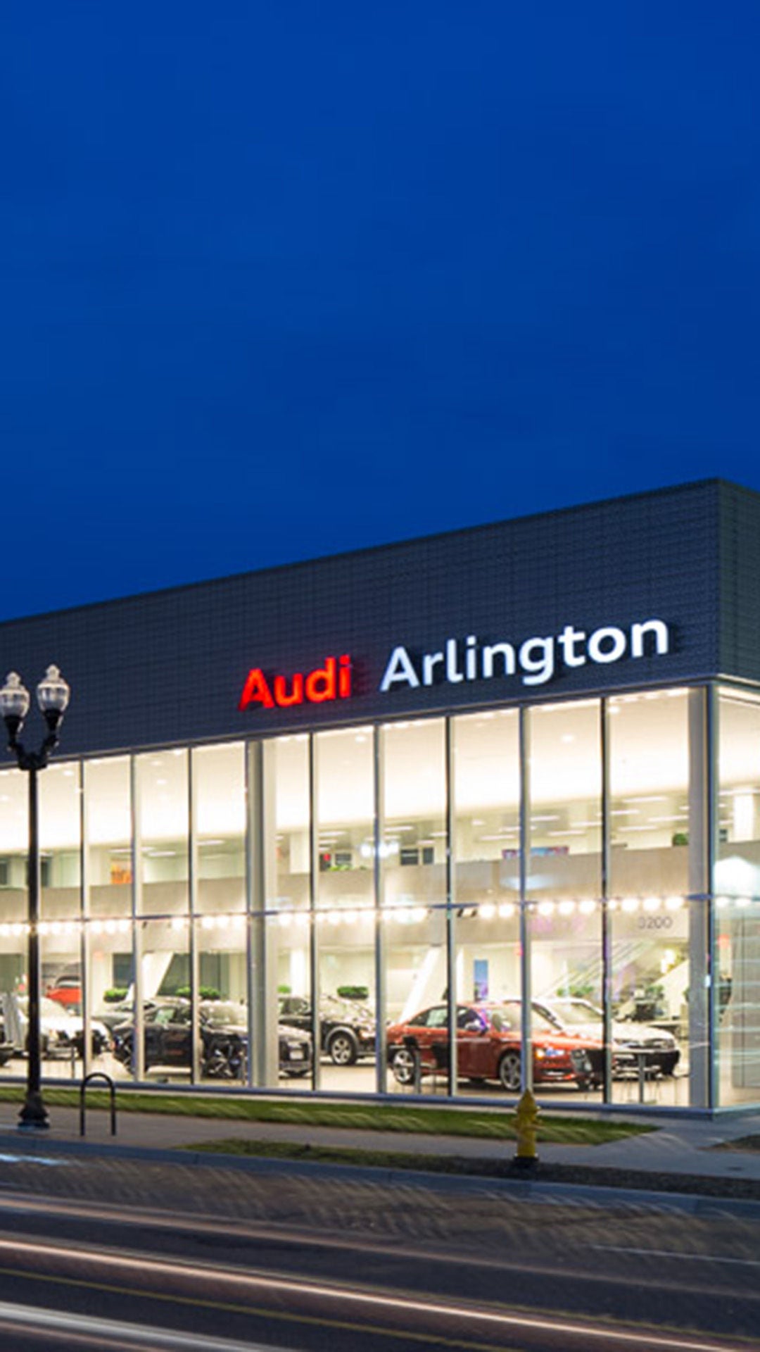 Audi Arlington Dealership Storefront Image
