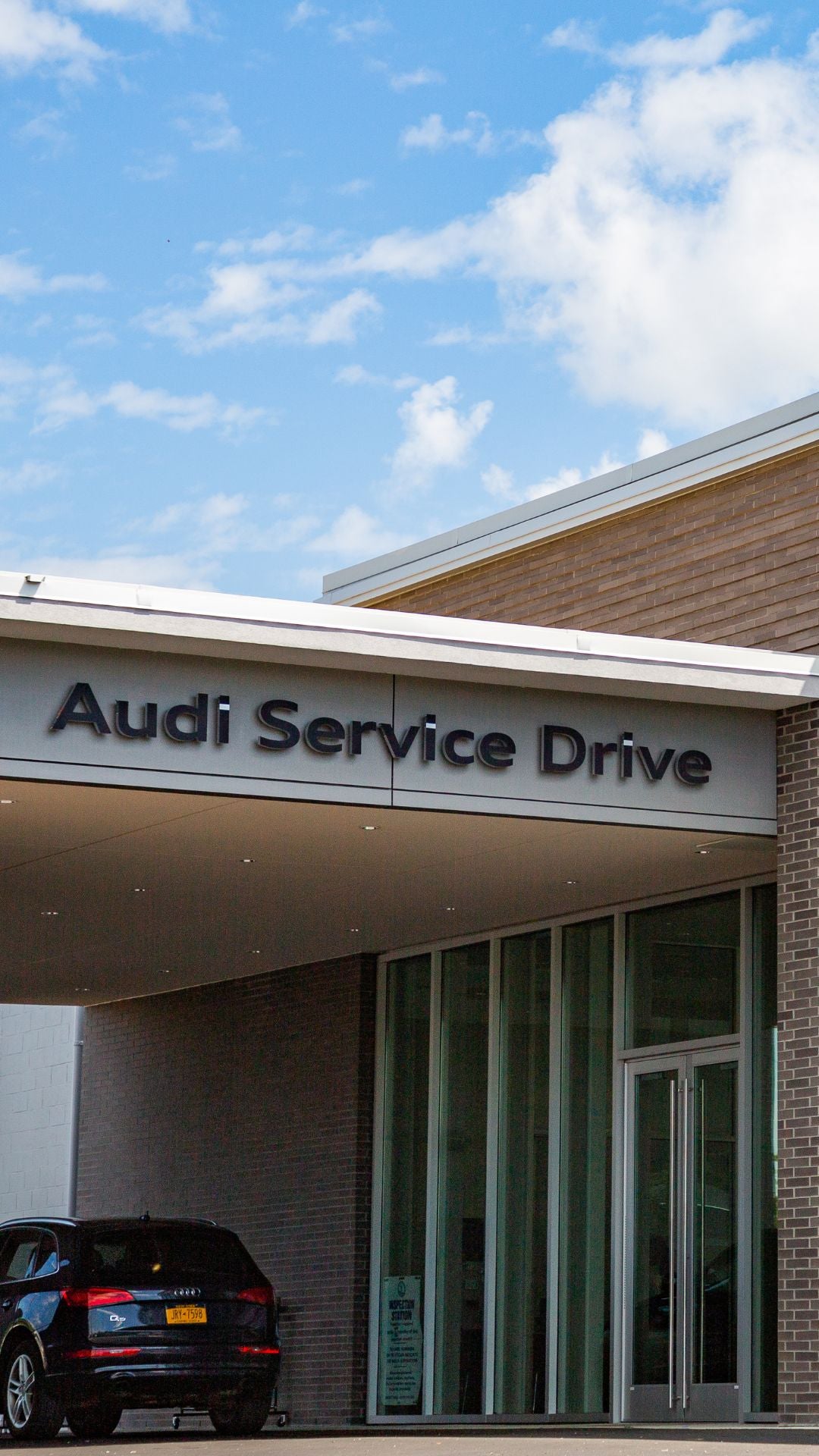 Audi Service Drive.