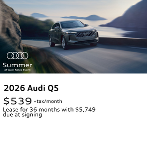 2026 Audi Q5 July Special from Audi San Jose
