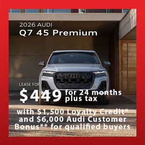 2026 AUDI Q7 Lease Offer