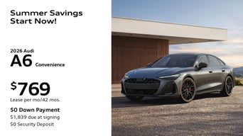 2026 Audi A6 Convenience