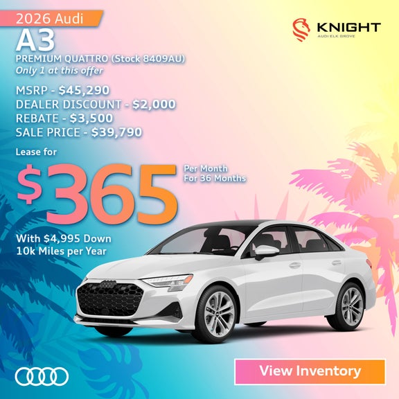 New 2026 Audi A3