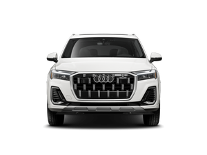 Front view of an Audi Q7