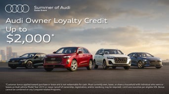 Audi Loyalty offer