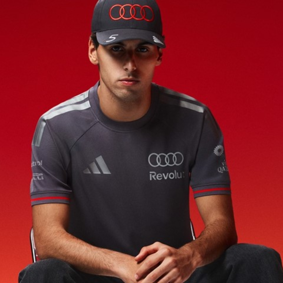 image of Gabriel Bortoleto wearing Audi F1 gear