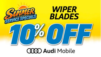 Service technician changing wiper blades
