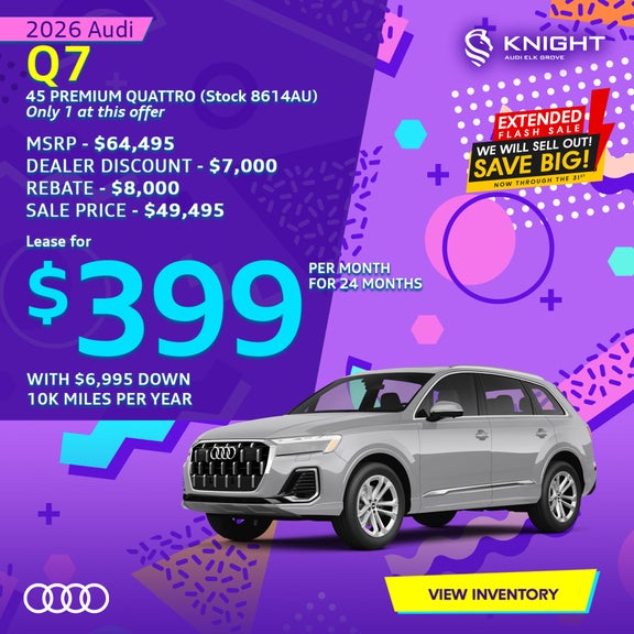 Q7 August Sale