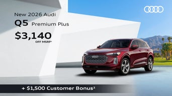 Front profile 2026 Audi Q5 Premium Plus Parked