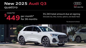 2025 Audi Q3 December Specials