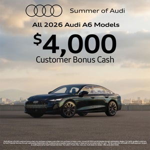 Side view of 2026 Audi A6