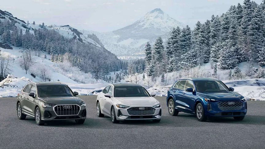 Profile view of A5, Q3, and Q5.