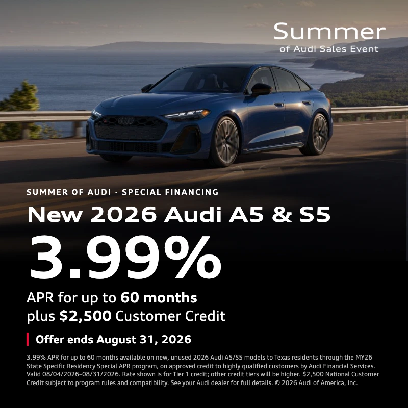 Audi A5 & S5 APR offer