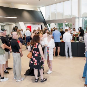 Grand Reopening Recap food party