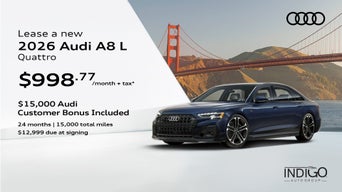 2026 Audi A8 L quattro forward facing
