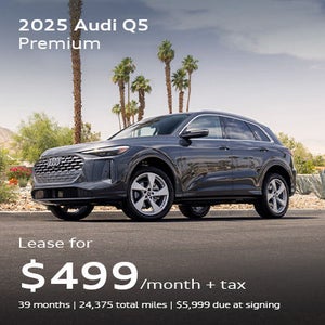 side facing 2025 Audi Q5 parked