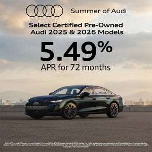 Front/Side View of Audi