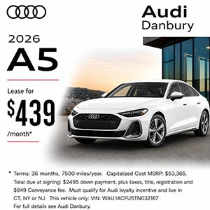 Side view of an Audi vehicle