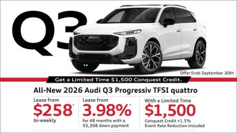 Audi Q3 Special Offer