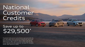 Audi Customer Credits 