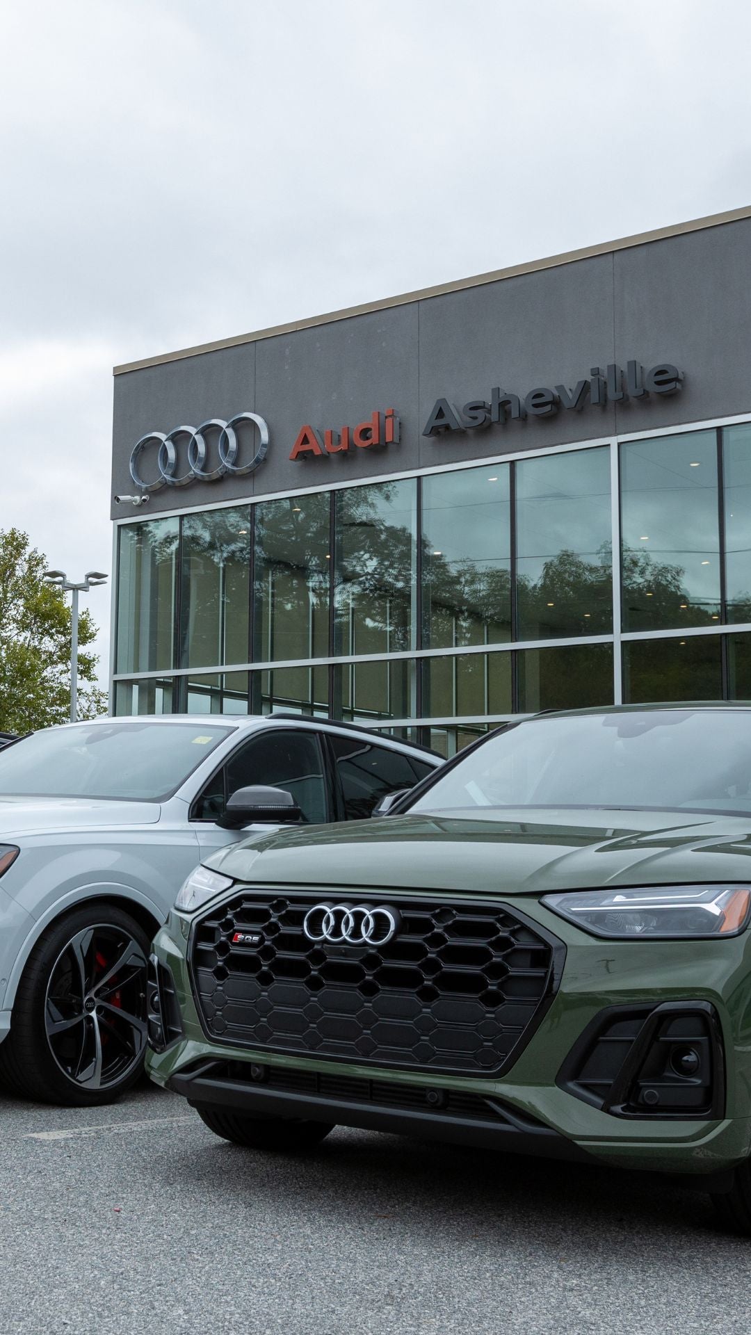 Audi Asheville dealership.