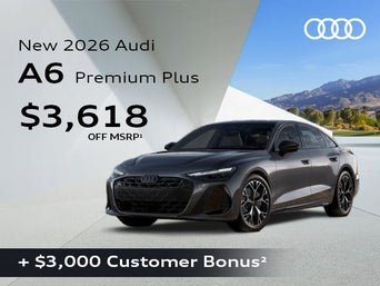 2026 Audi A6 Premium Plus front facing