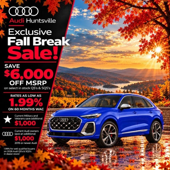 Q5 & SQ5 APR Offer at Audi Huntsville