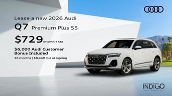 2026 Audi Q7 55 front parked