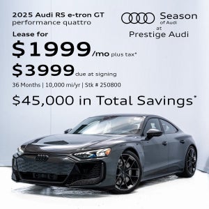 Audi RS e-tron GT Lease Offer