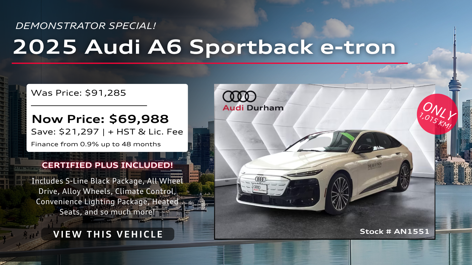Demo 2025 Audi A6 - AN1551