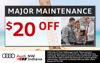 $20 Off Major Maintenance