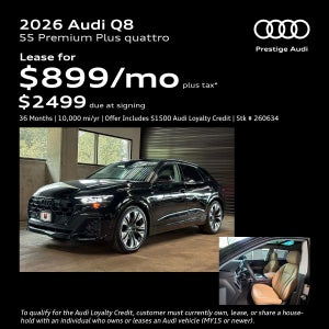 2026 Audi Q8 Lease Offer