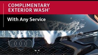 Complimentary Exterior Wash specials at Audi Greenville
