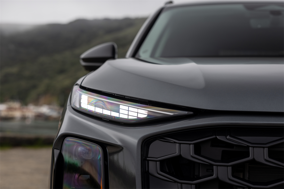 close up front image of the 2026 Audi Q3 