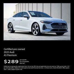 2025 CPO used A5 offer