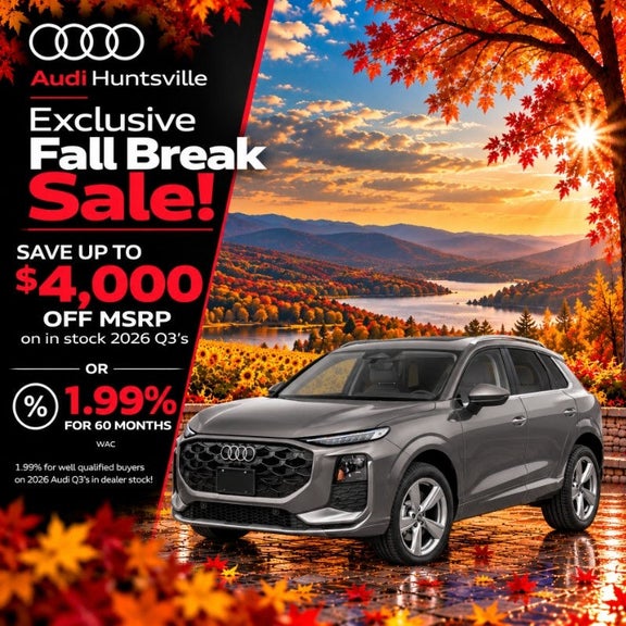 2026 Audi Q3 Offer at Audi Huntsville