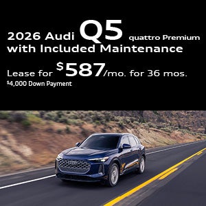 Offer for the 2026 Audi Q5.
