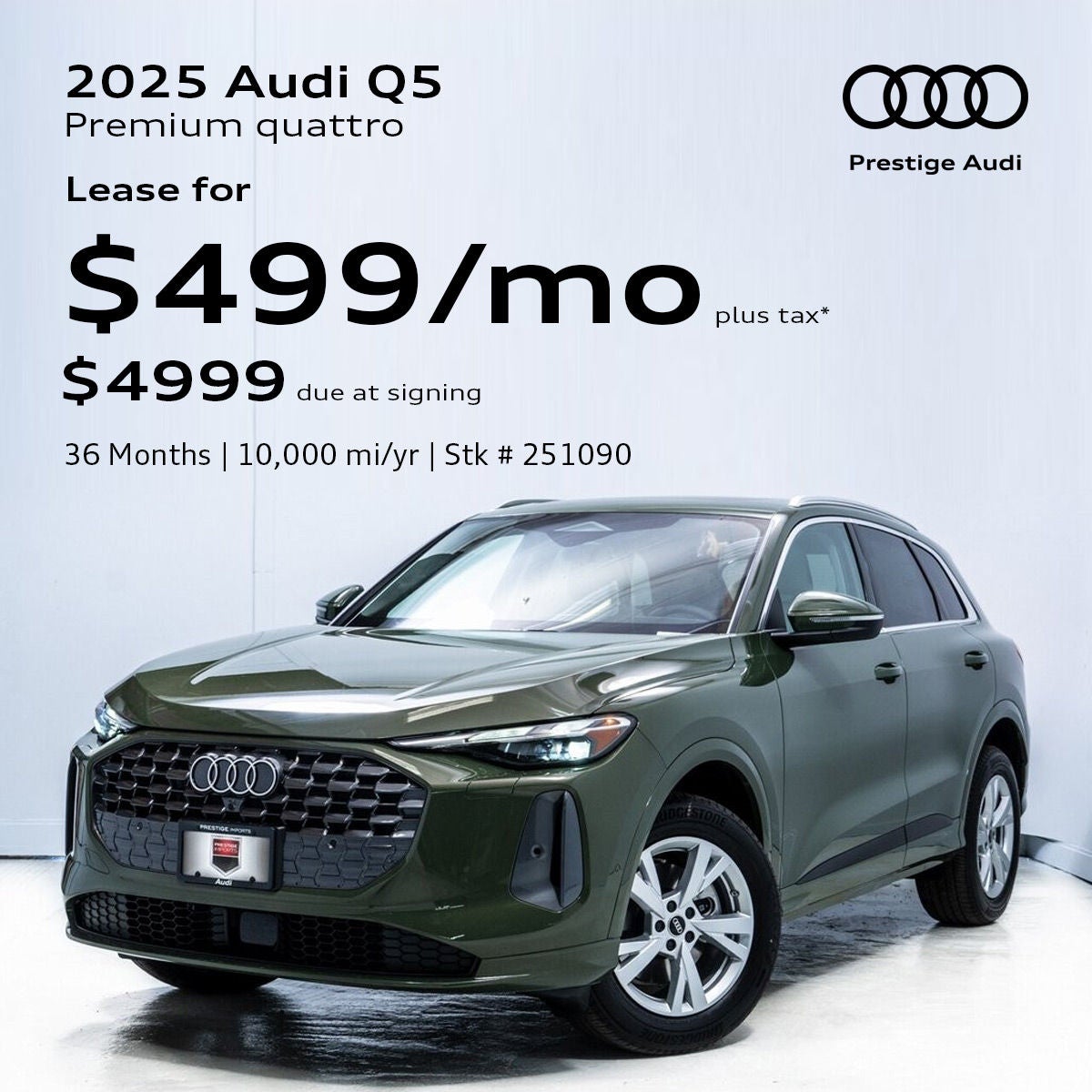2025 Audi Q5 Lease Offer