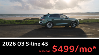 Audi Q3 August Lease Special Modern Luxury