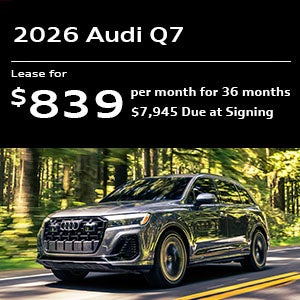 2026 Audi Q7 Specials